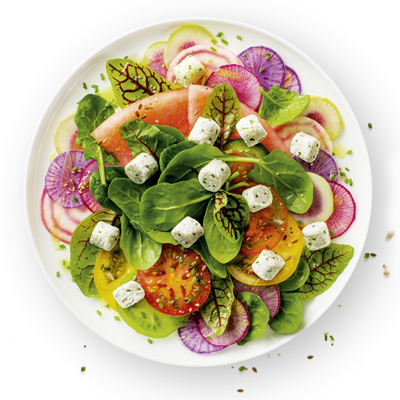 Crown salad with Boursin® Minis